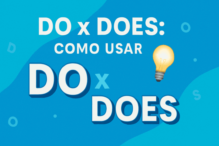 Ilustração da matéria Do x Does: diferença e uso no inglês